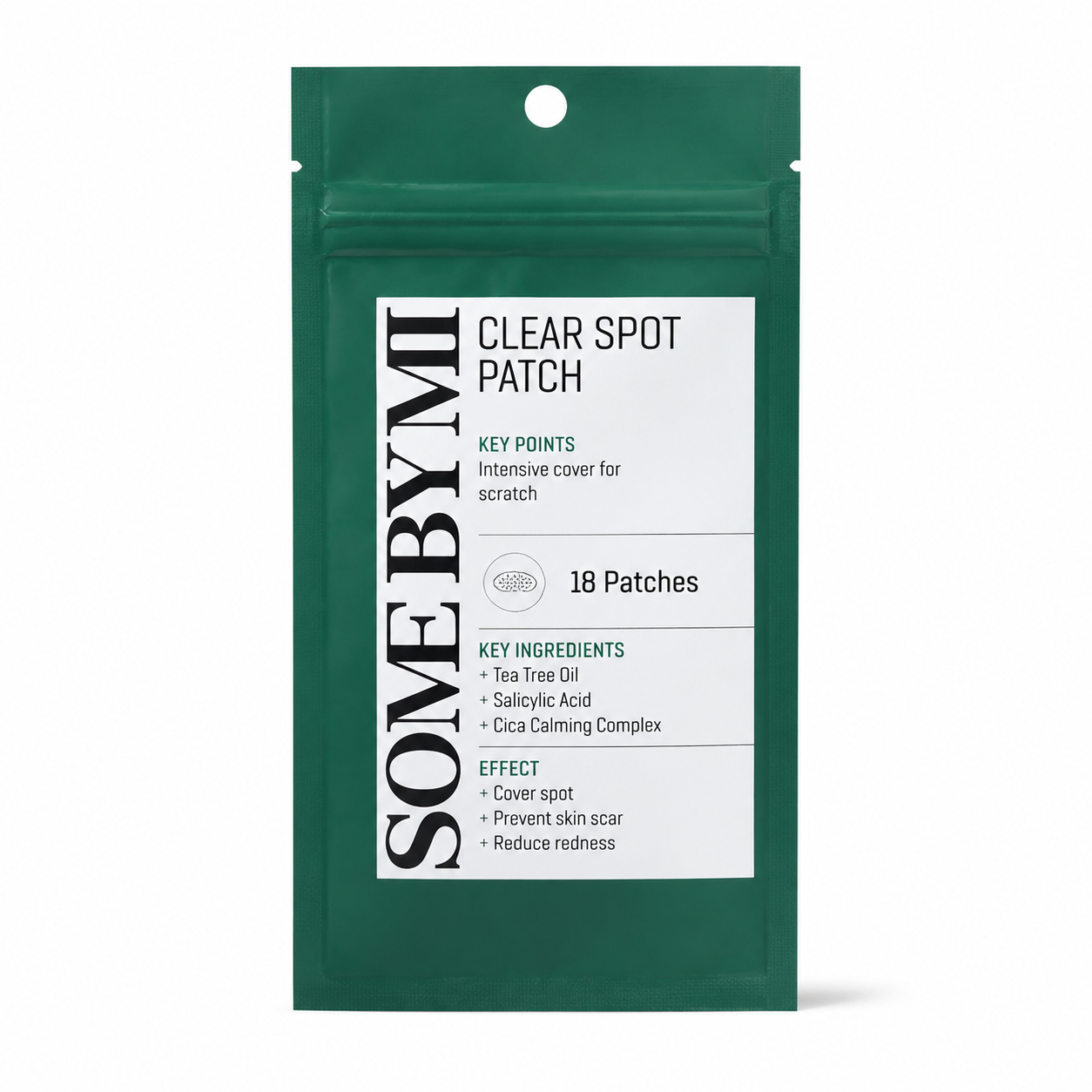 SOME BY MI Clear Spot Patch – 18 Hydrocolloid Blemish Patches
