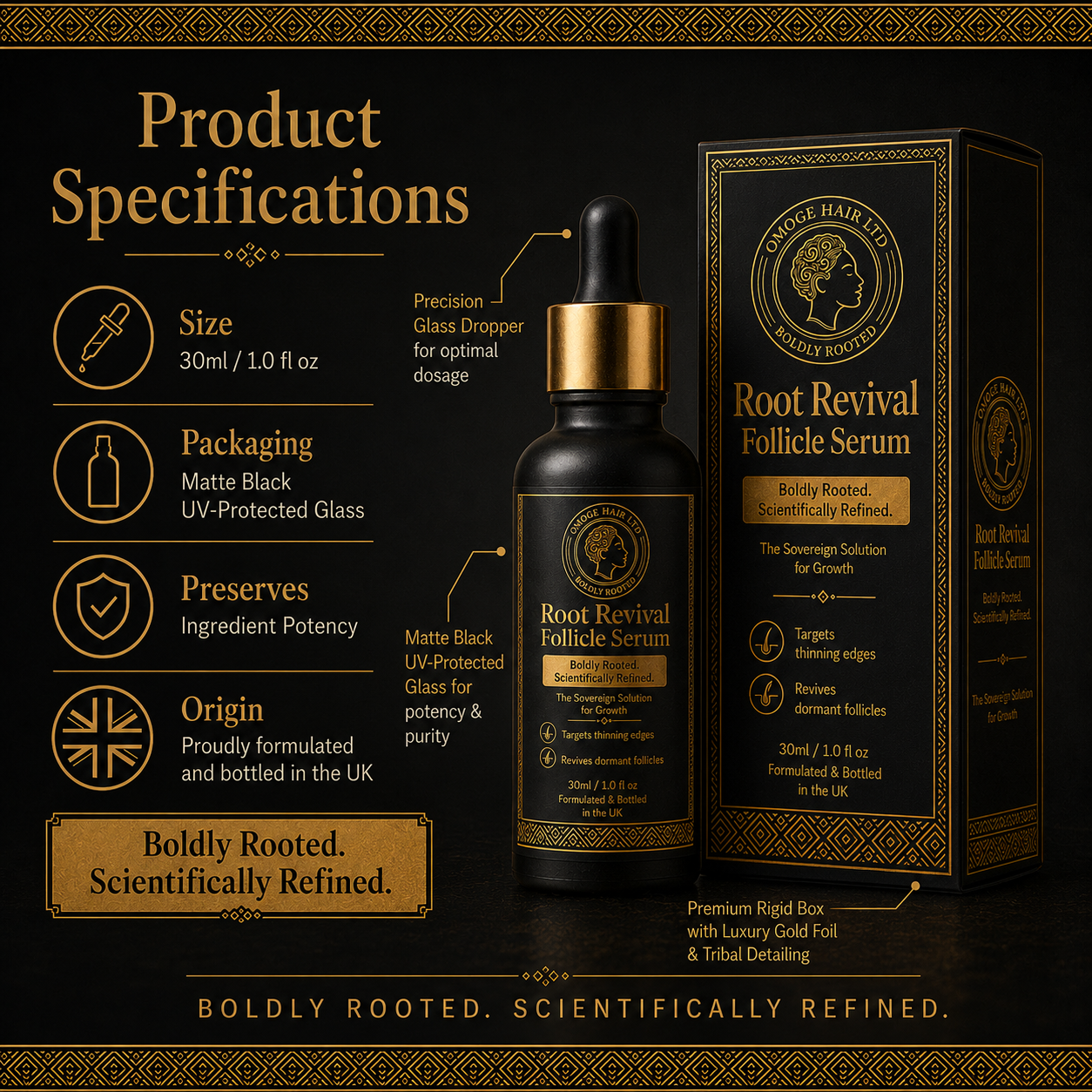 Root Revival Follicle Serum | Scalp & Edge Regrowth Root Ritual