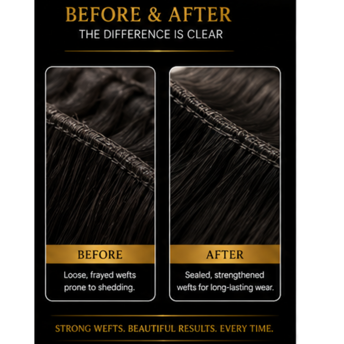 OMOGE HAIR LTD Professional Hair Extension Weft Sealant