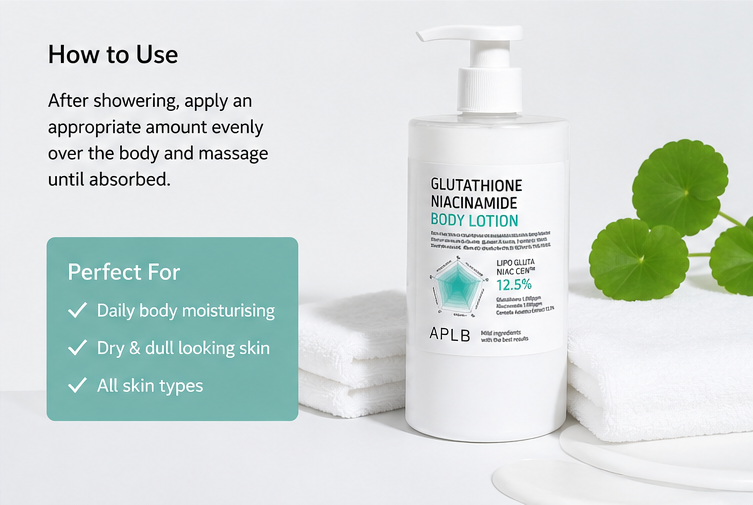 APLB Glutathione Niacinamide Body Lotion 300ml