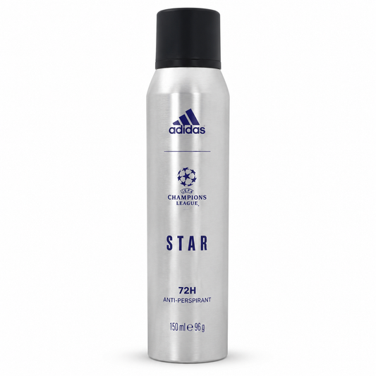 Adidas UEFA Champions League Star 72H Antiperspirant Spray 150ml
