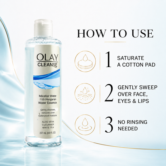 Olay Cleanse Micellar Water with Hungarian Water Essence 237ml