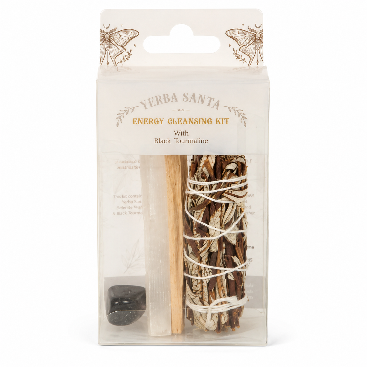 Yerba Santa Sage Cleansing Kit with Palo Santo, Selenite & Black Tourmaline
