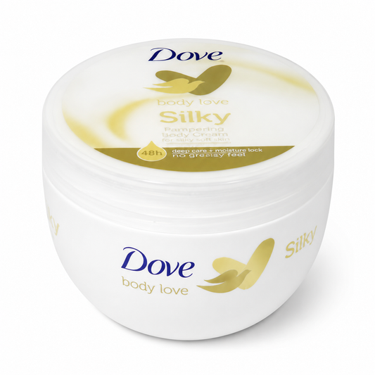 Dove Body Love Silky Pampering Body Cream – 300 ml