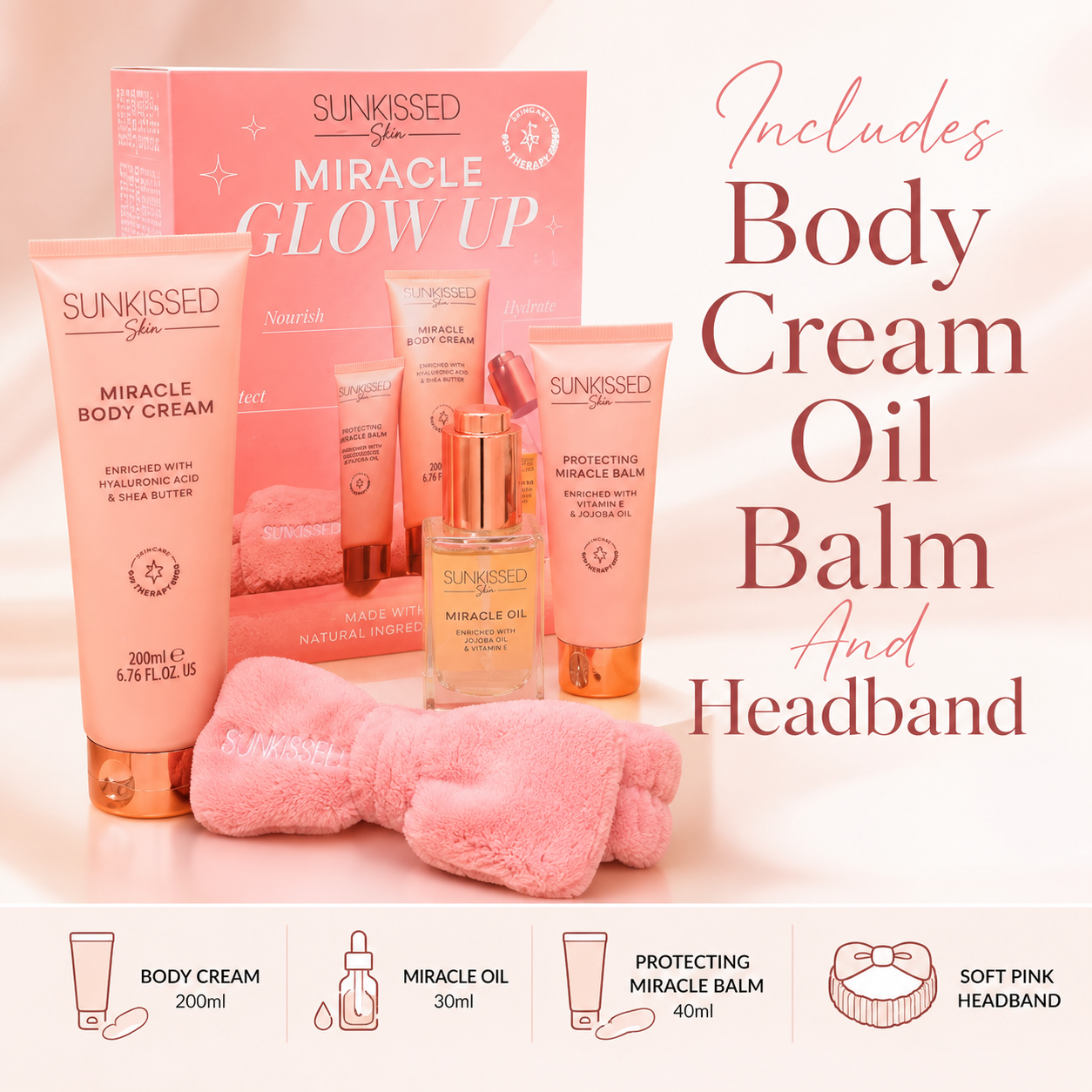 Sunkissed Miracle Glow Up Gift Set