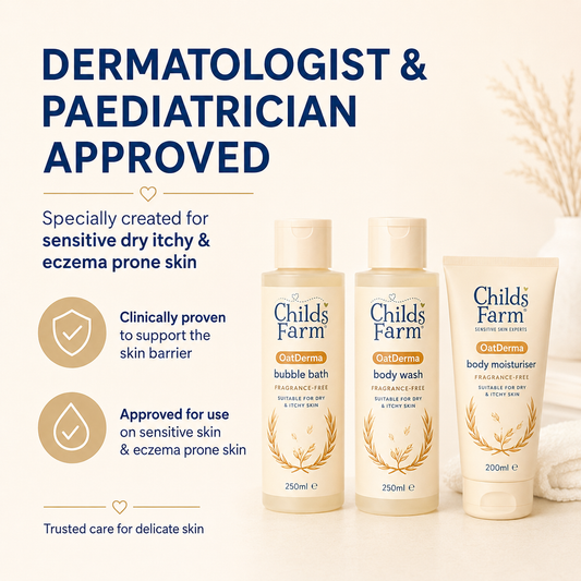 Childs Farm OatDerma 3-Step Skincare Bundle
