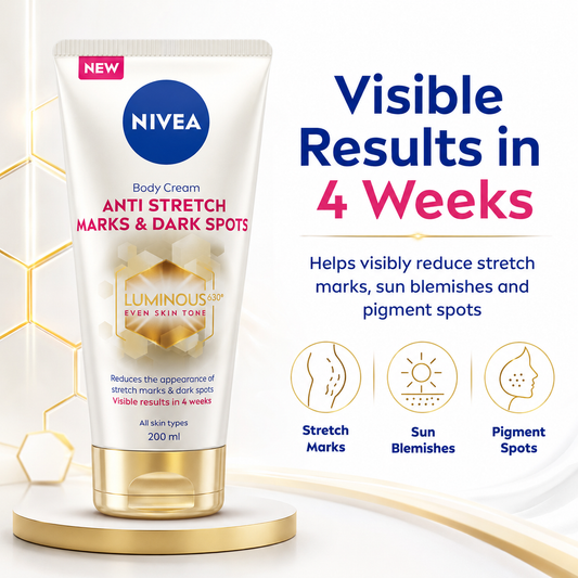 NIVEA Luminous 630 Anti Stretch Marks Body Cream 200ml
