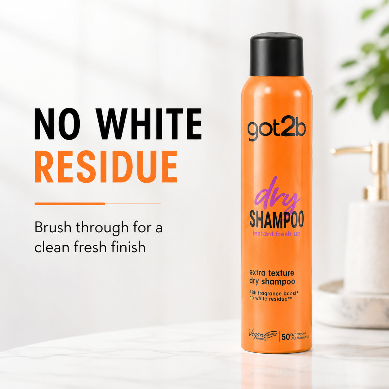 Got2b Extra Texture Dry Shampoo 200ml Duo Pack