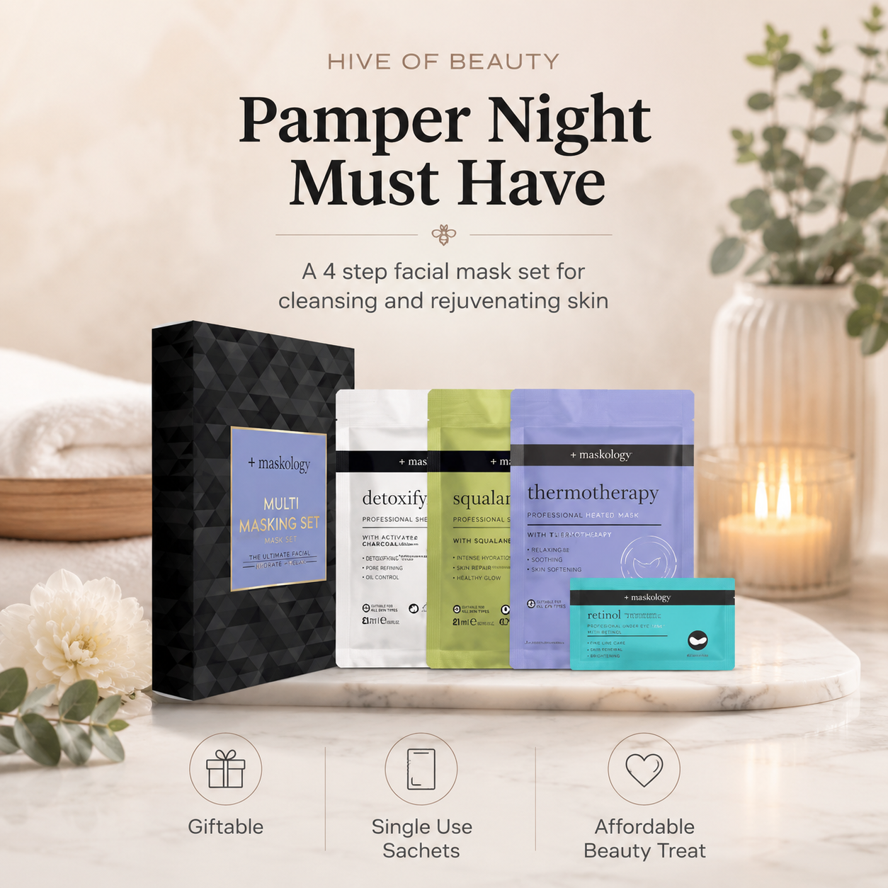 Maskology Multi-Masking Facial Set — 4 Steps