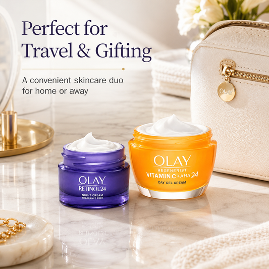 Olay Vitamin C & AHA24 Travel Size Face Cream Set