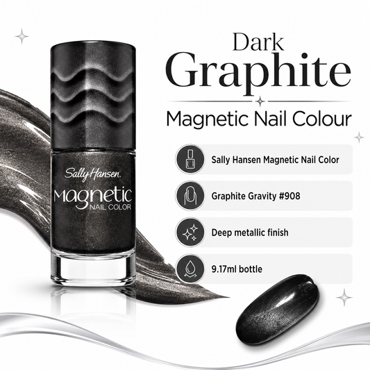 Sally Hansen Magnetic Nail Color Graphite Gravity #908 9.17ml