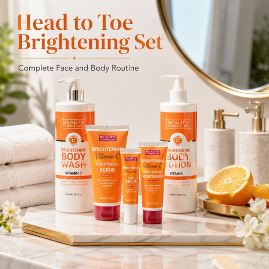 Beauty Formulas Vitamin C Head-to-Toe Set — 6 Pieces
