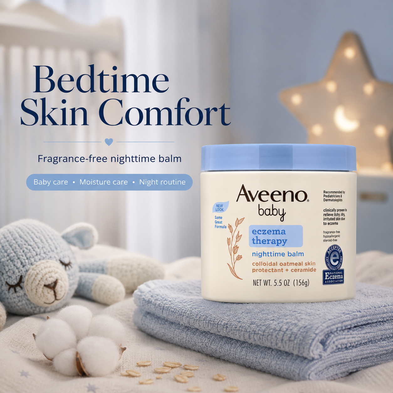 Aveeno Baby Eczema Therapy Moisturizing Cream