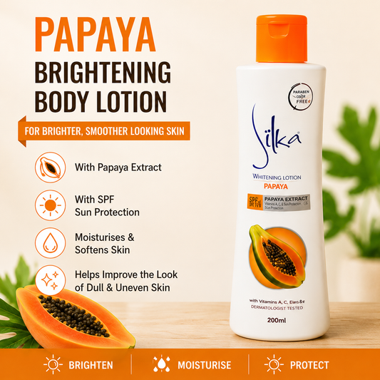 Silka Papaya Brightening Body Lotion 200ml