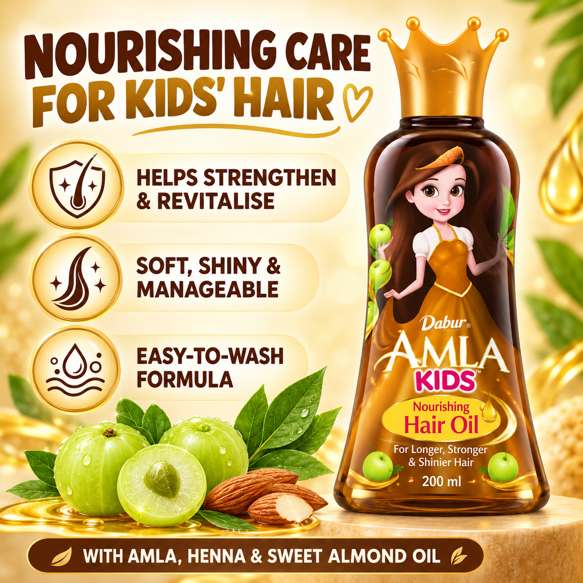 Dabur Amla Kids hair oil – view 2