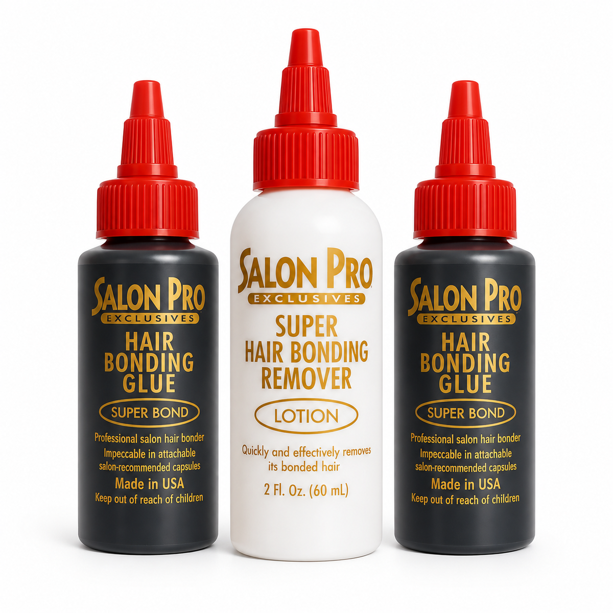 Salon Pro hair bonding glue and remover kit