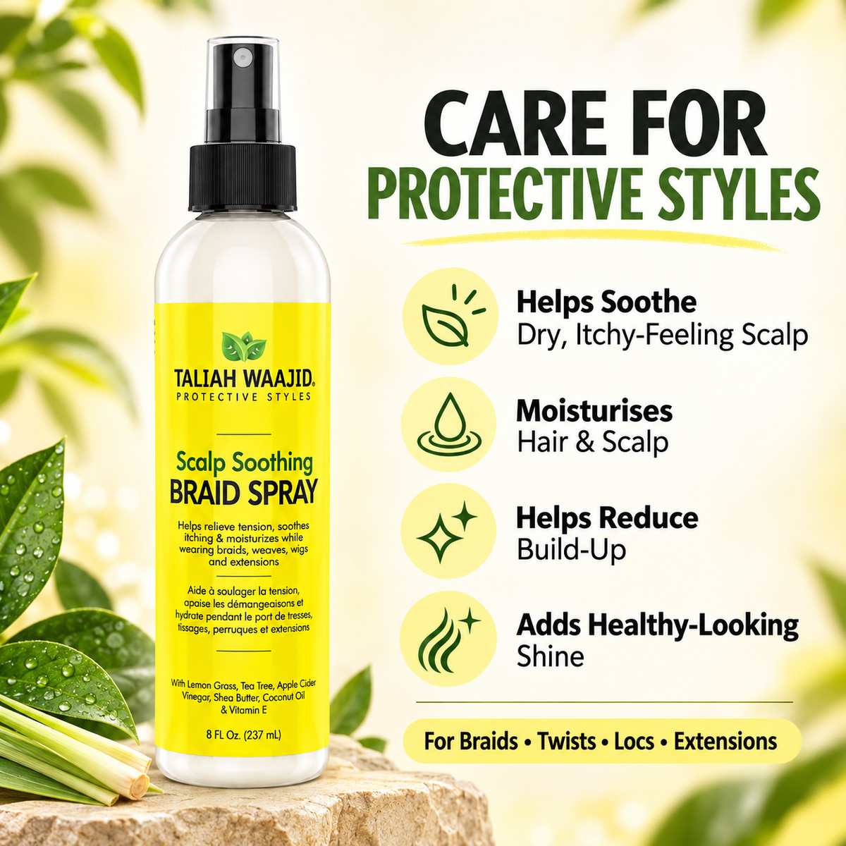 Taliah Waajid braid spray – view 2