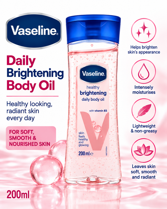 Vaseline daily brightening body oil 200ml