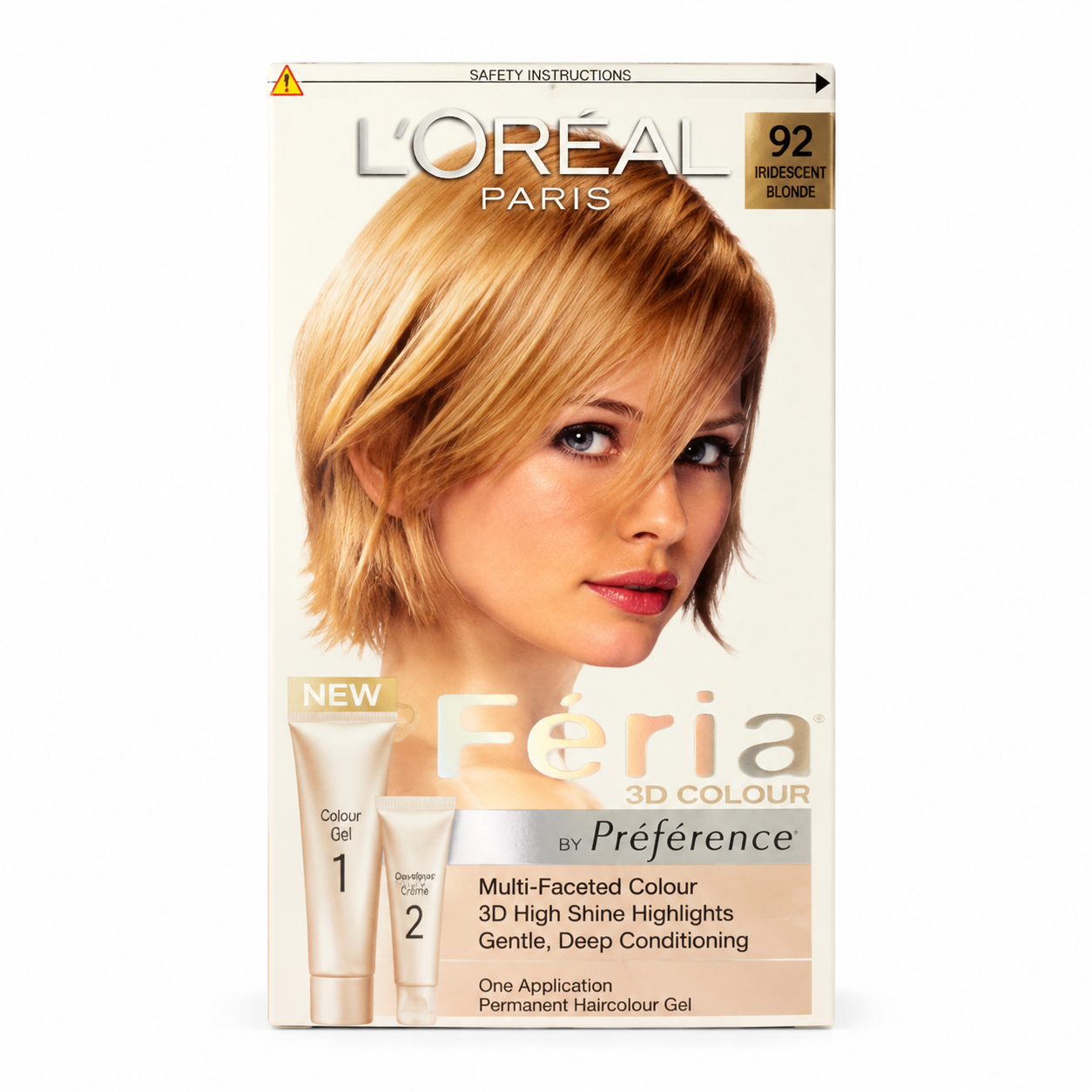 L’Oréal Paris Féria 3D Hair Colour 92 Iridescent Blonde