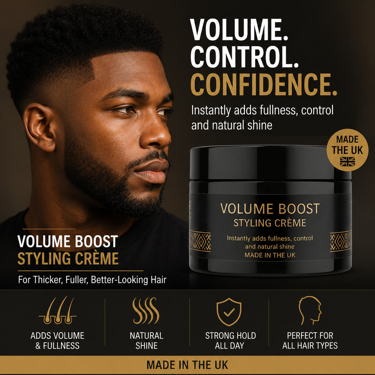 Omoge Hair Volume Boost Styling Creme 50ml