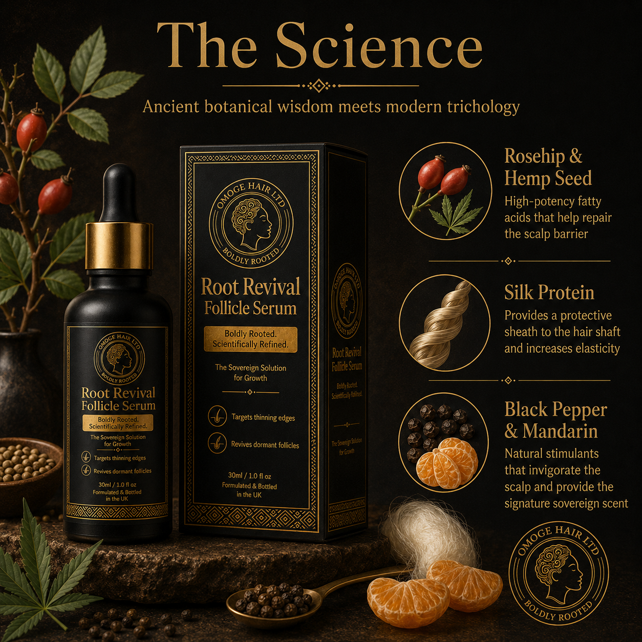 Root Revival Follicle Serum | Scalp & Edge Regrowth Root Ritual