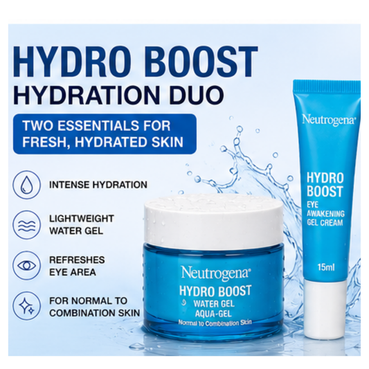 Neutrogena Hydro Boost Water Gel and Eye Gel Cream Hydration Duo