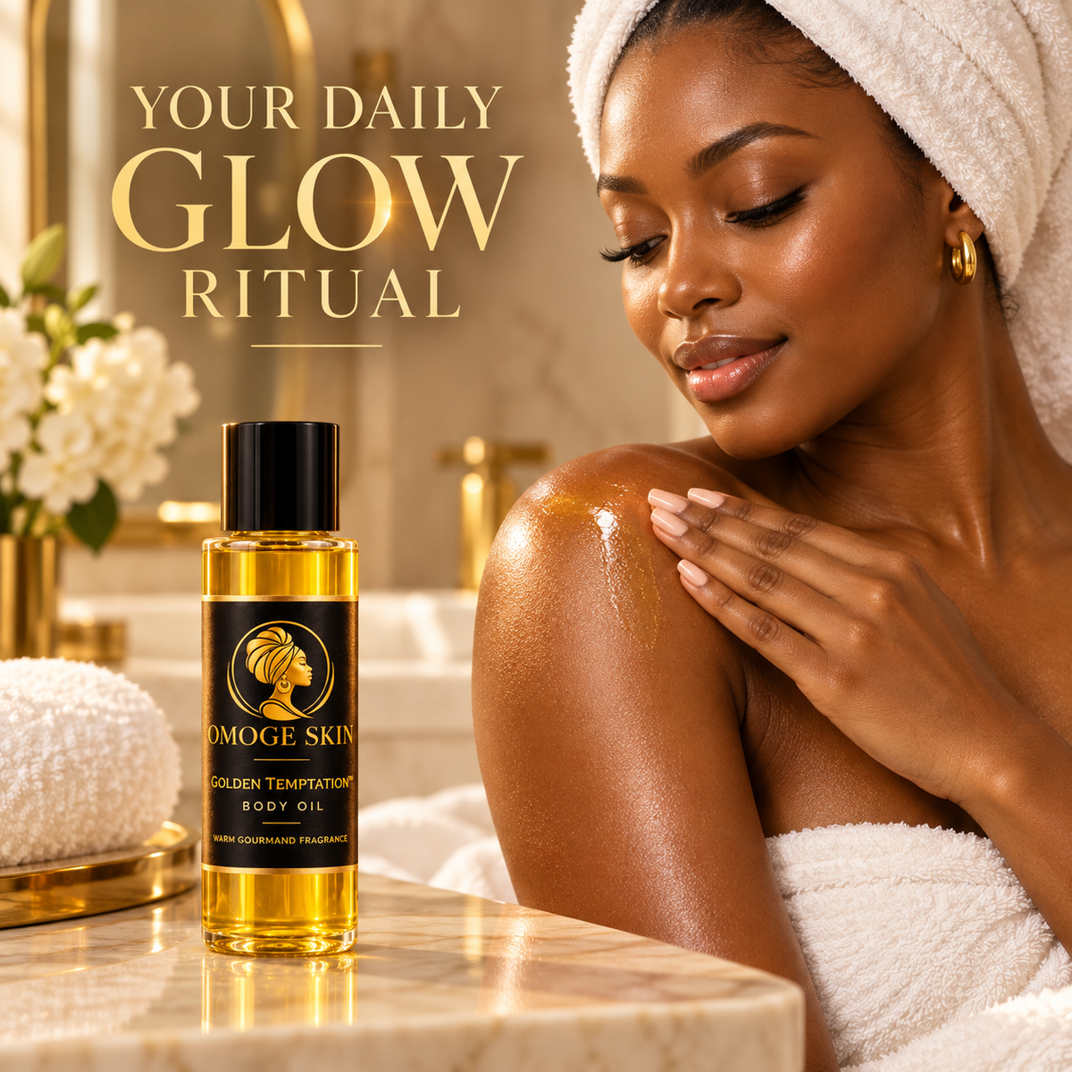 Golden Temptation body oil – view 3